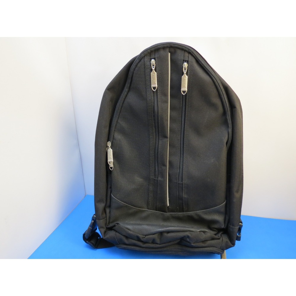 Prince Black Tennis Backpack Dual Zipper Sports Bag